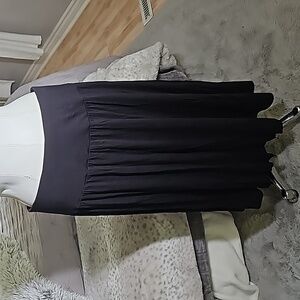 Black long flowy skirt